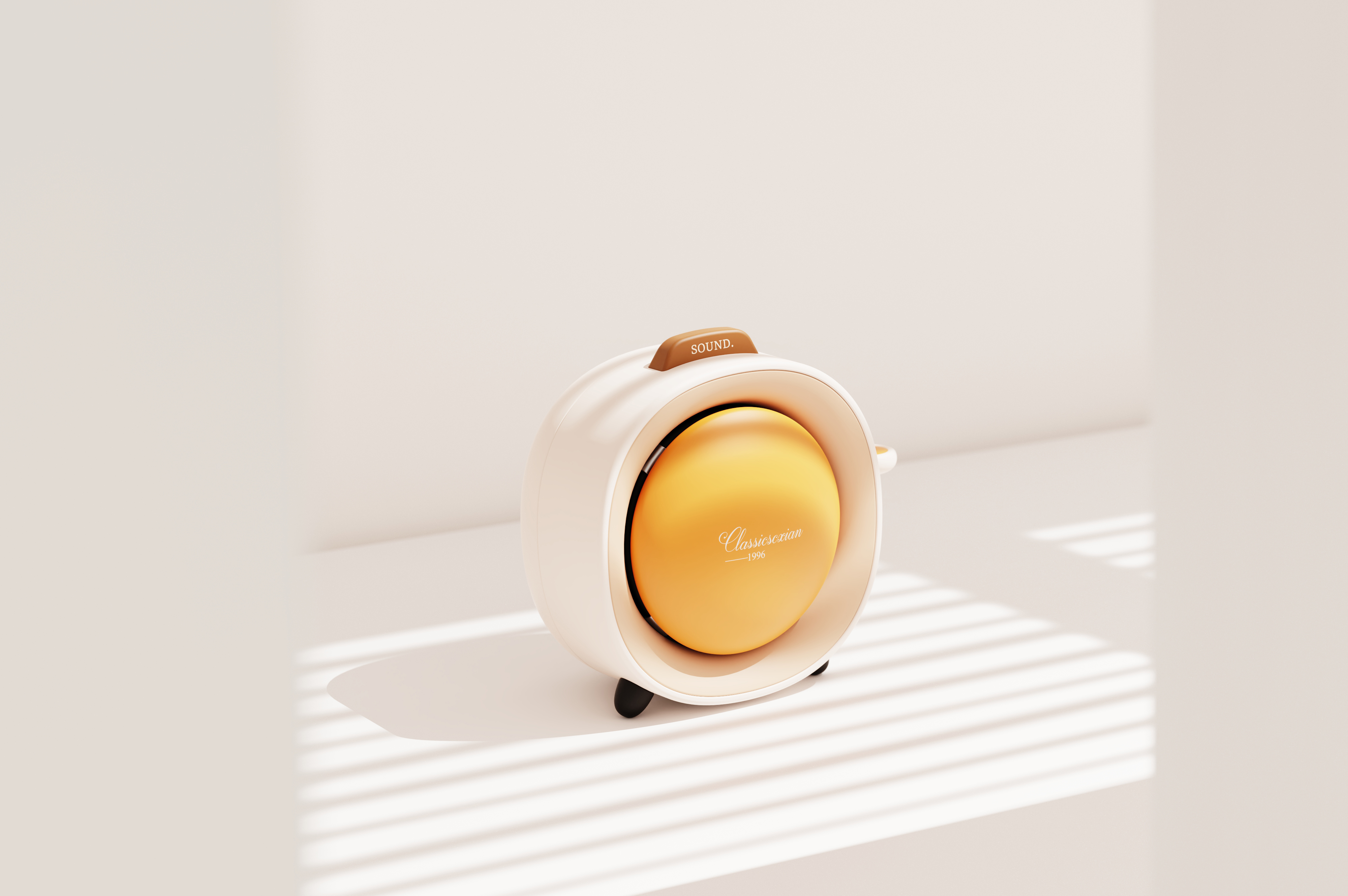 product design，Small sound design，Appearance design，Simplicity，Retro，