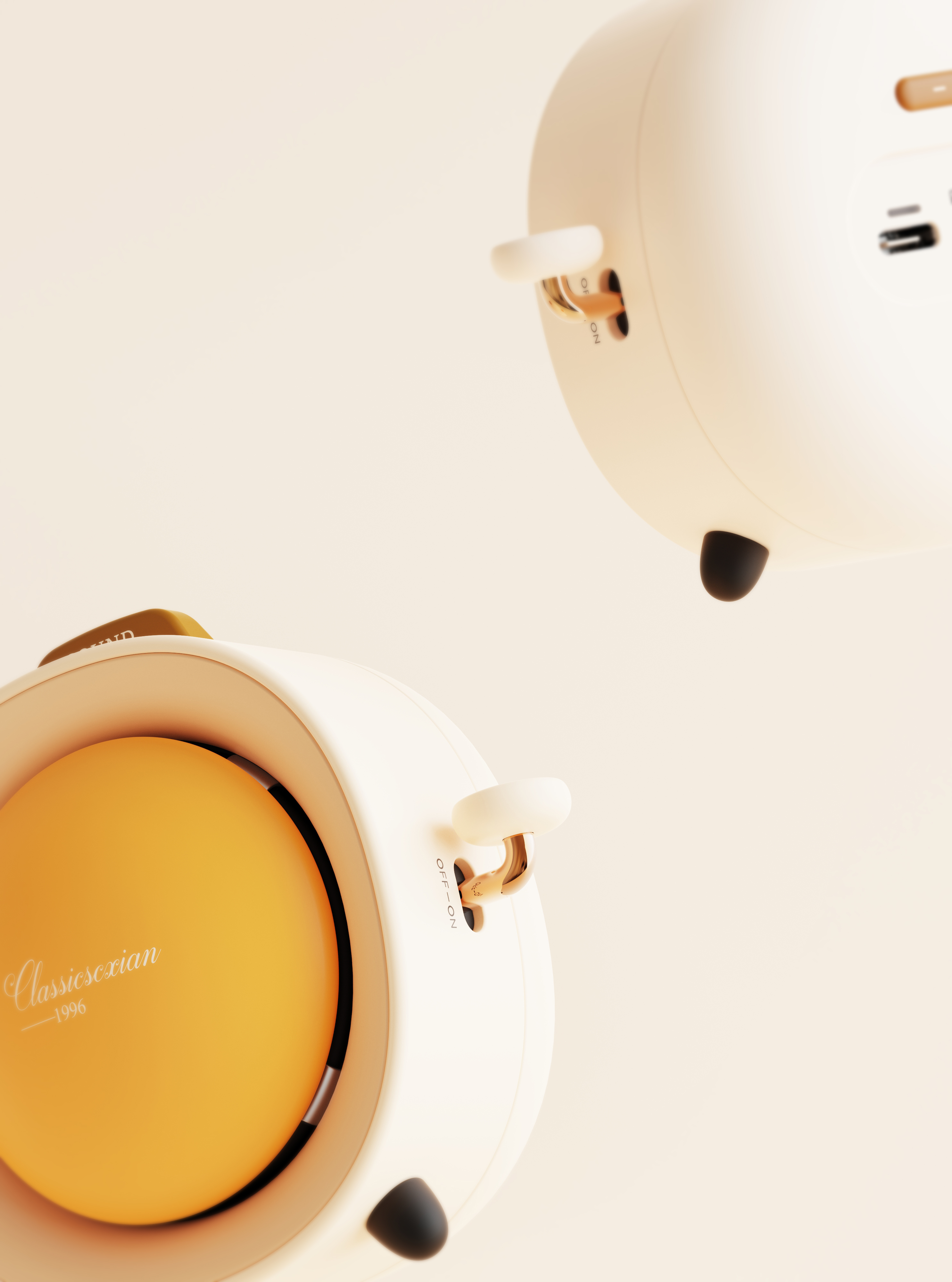 product design，Small sound design，Appearance design，Simplicity，Retro，