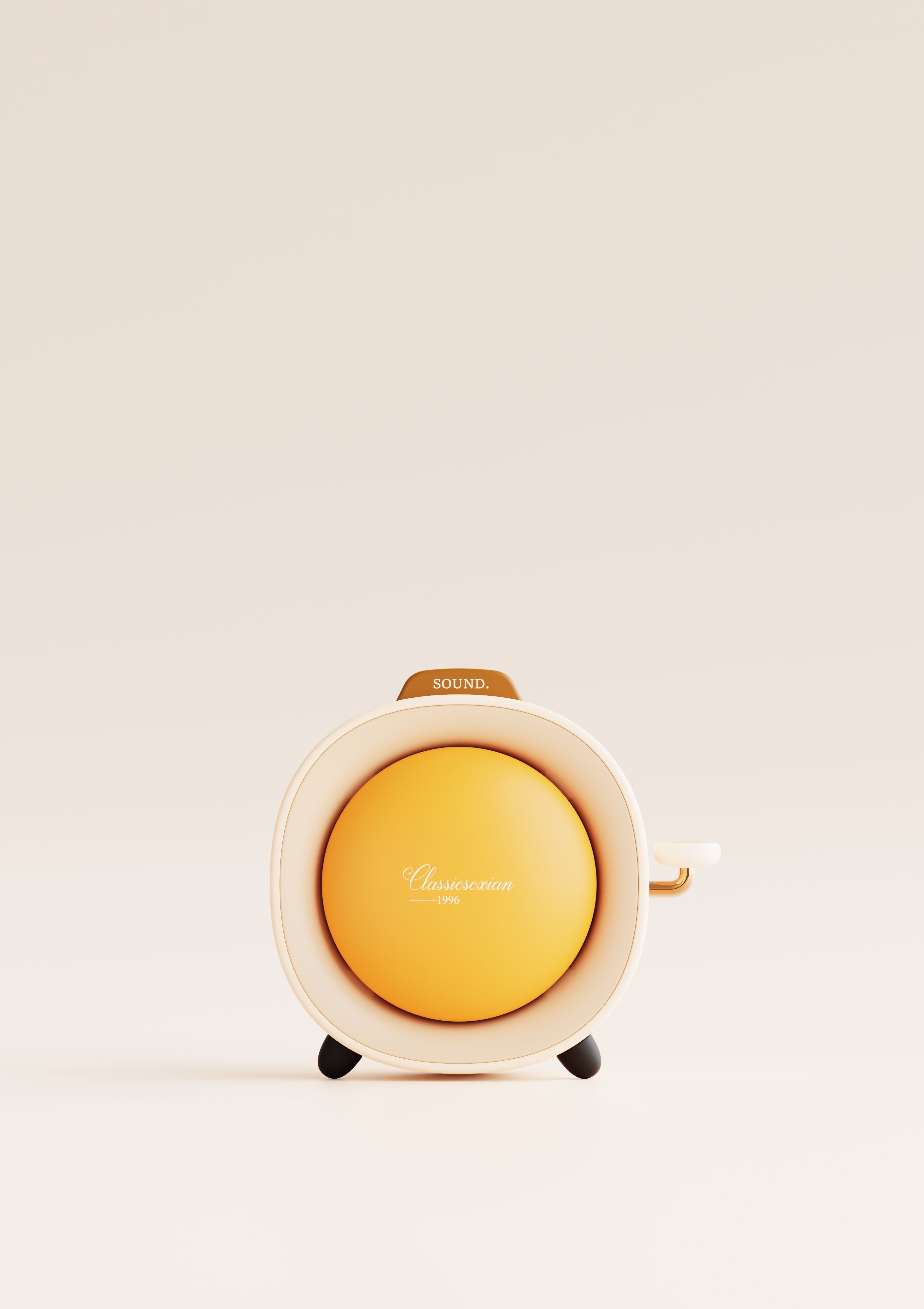 product design，Small sound design，Appearance design，Simplicity，Retro，