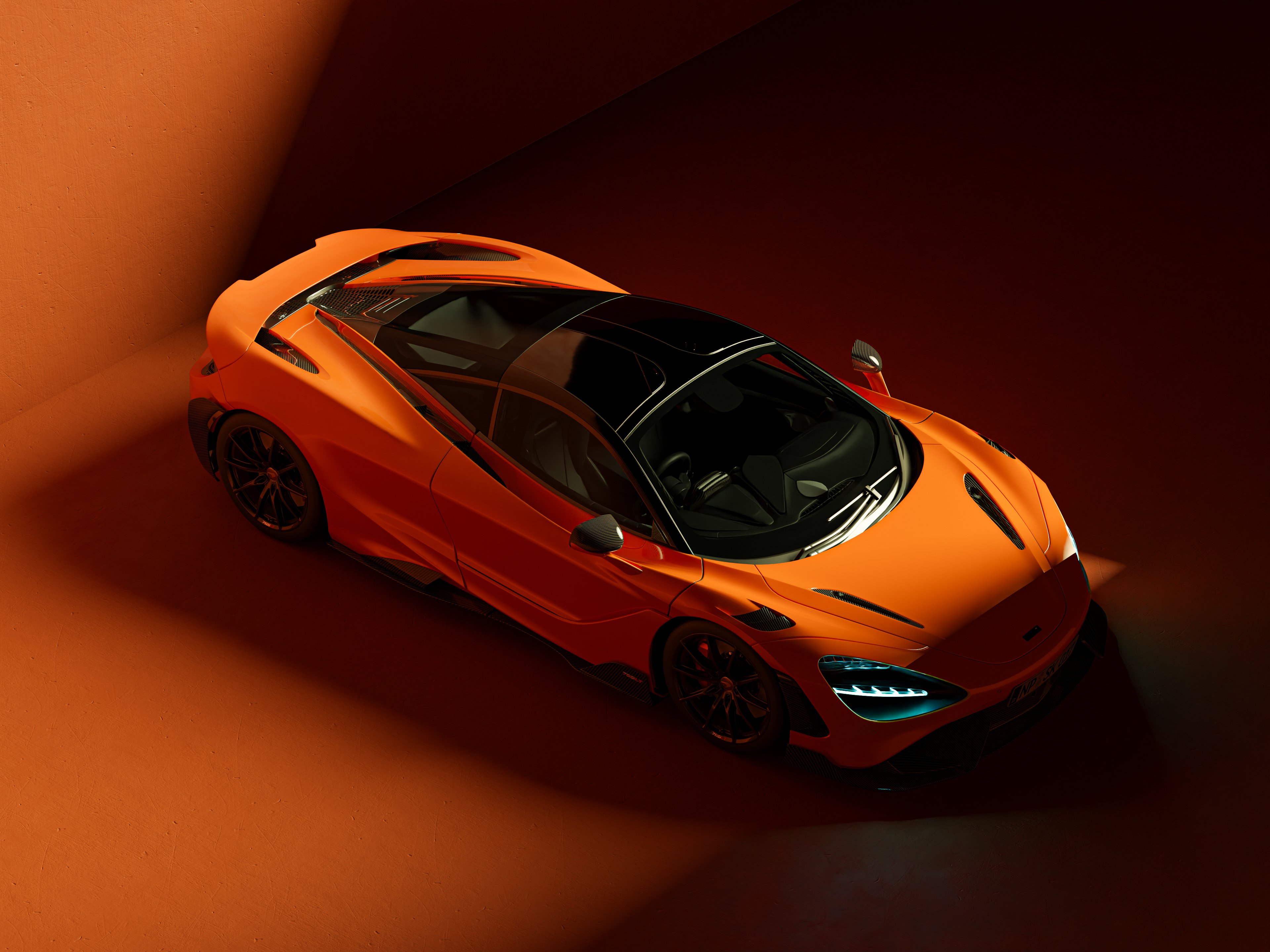 automobile，Mclaren，cgi，