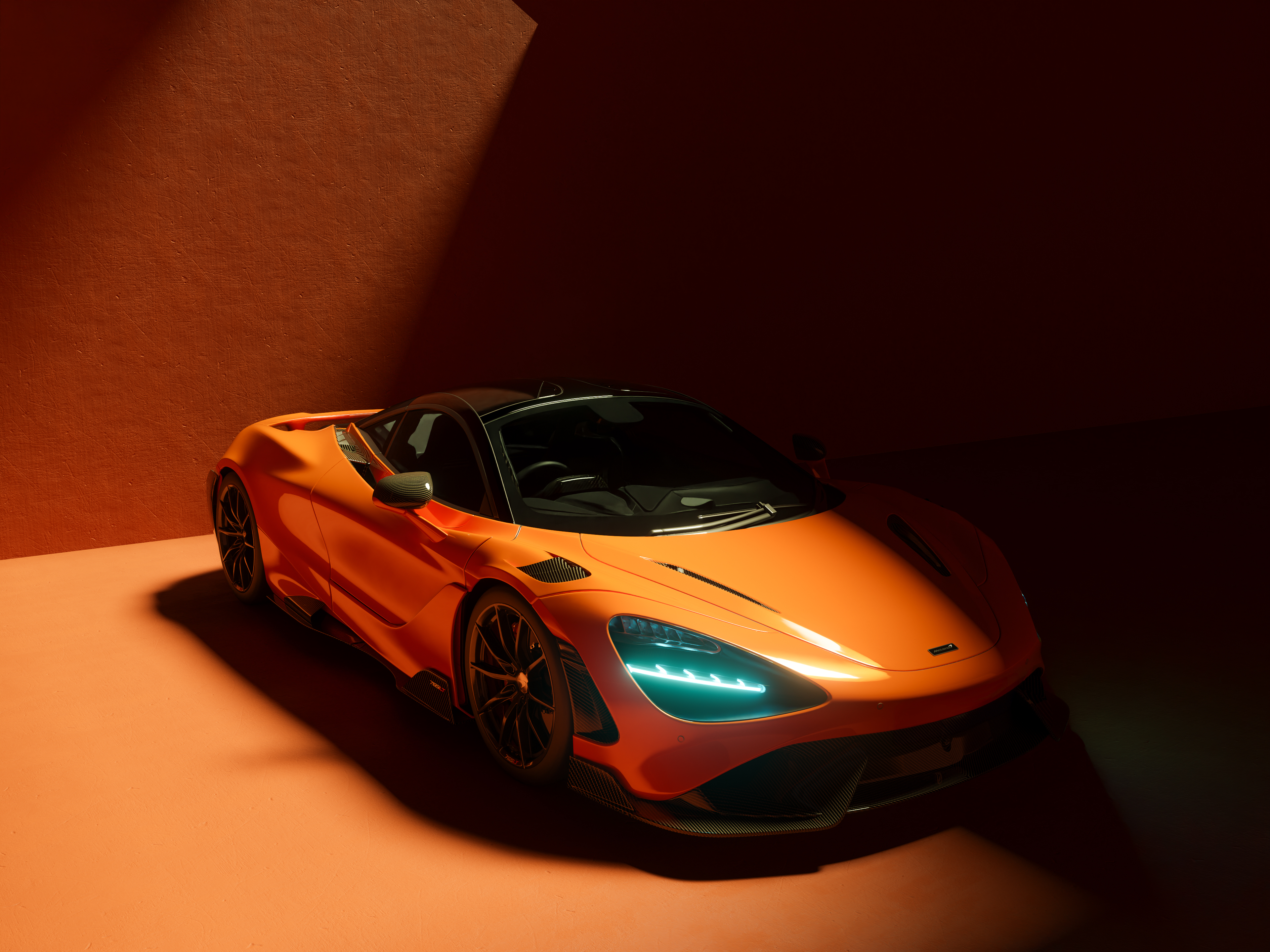 automobile，Mclaren，cgi，