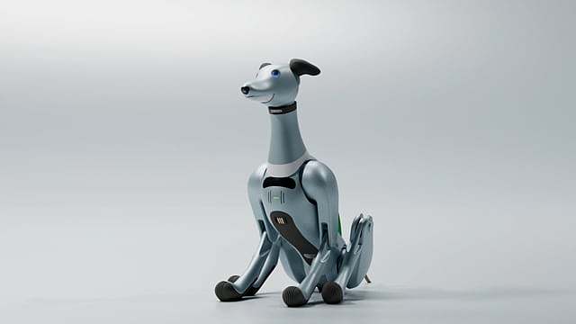 artificial intelligence，Robot dog，Partner，