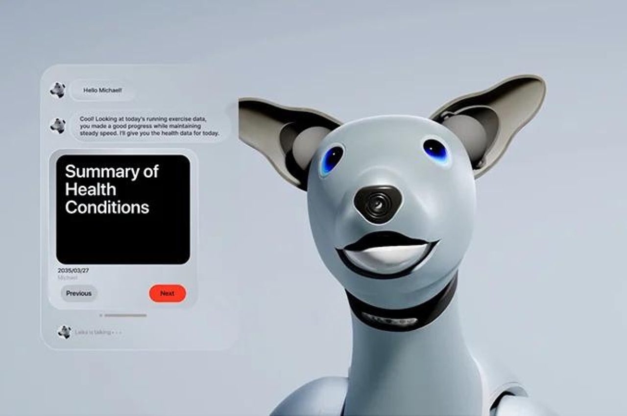 artificial intelligence，Robot dog，Partner，