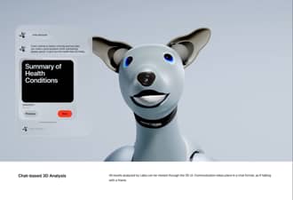 artificial intelligence，Robot dog，Partner，