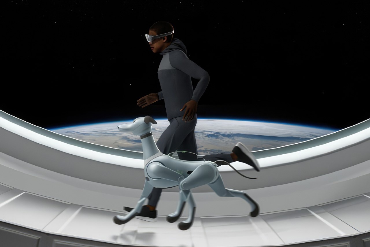 artificial intelligence，Robot dog，Partner，