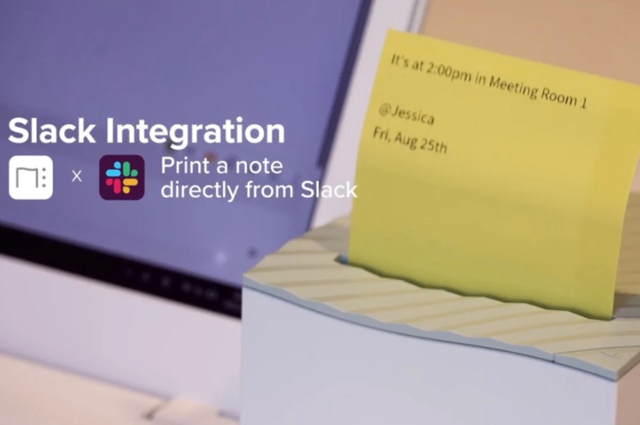 printer，sticky note，product design，