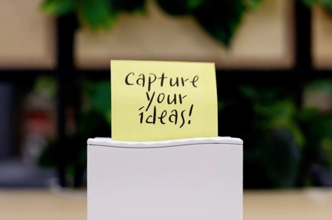 printer，sticky note，product design，