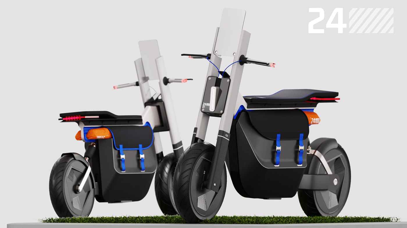 vehicle，Electric motorcycle，industrial design，