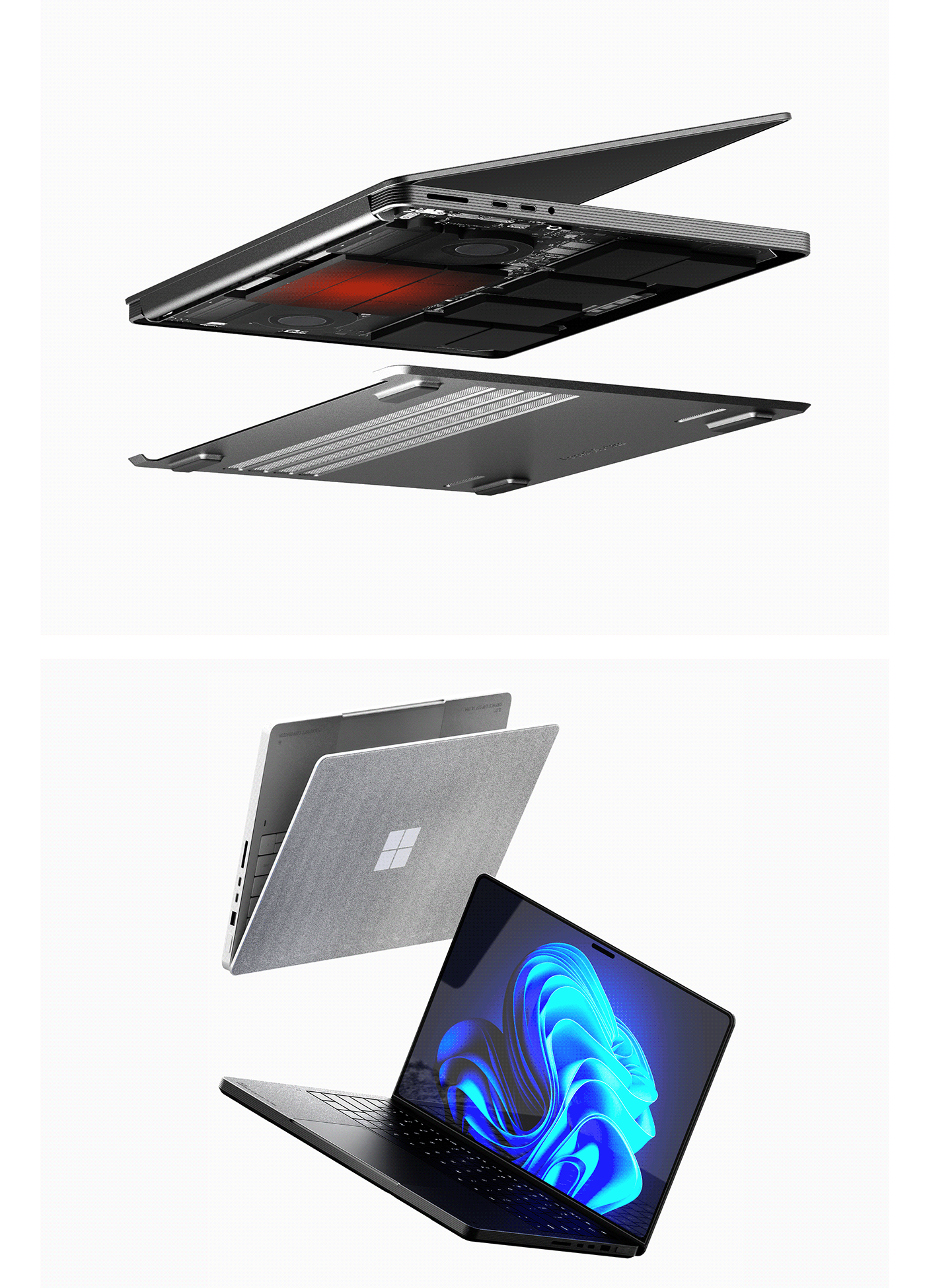 Notebook computer，Surface Ultra，product design，