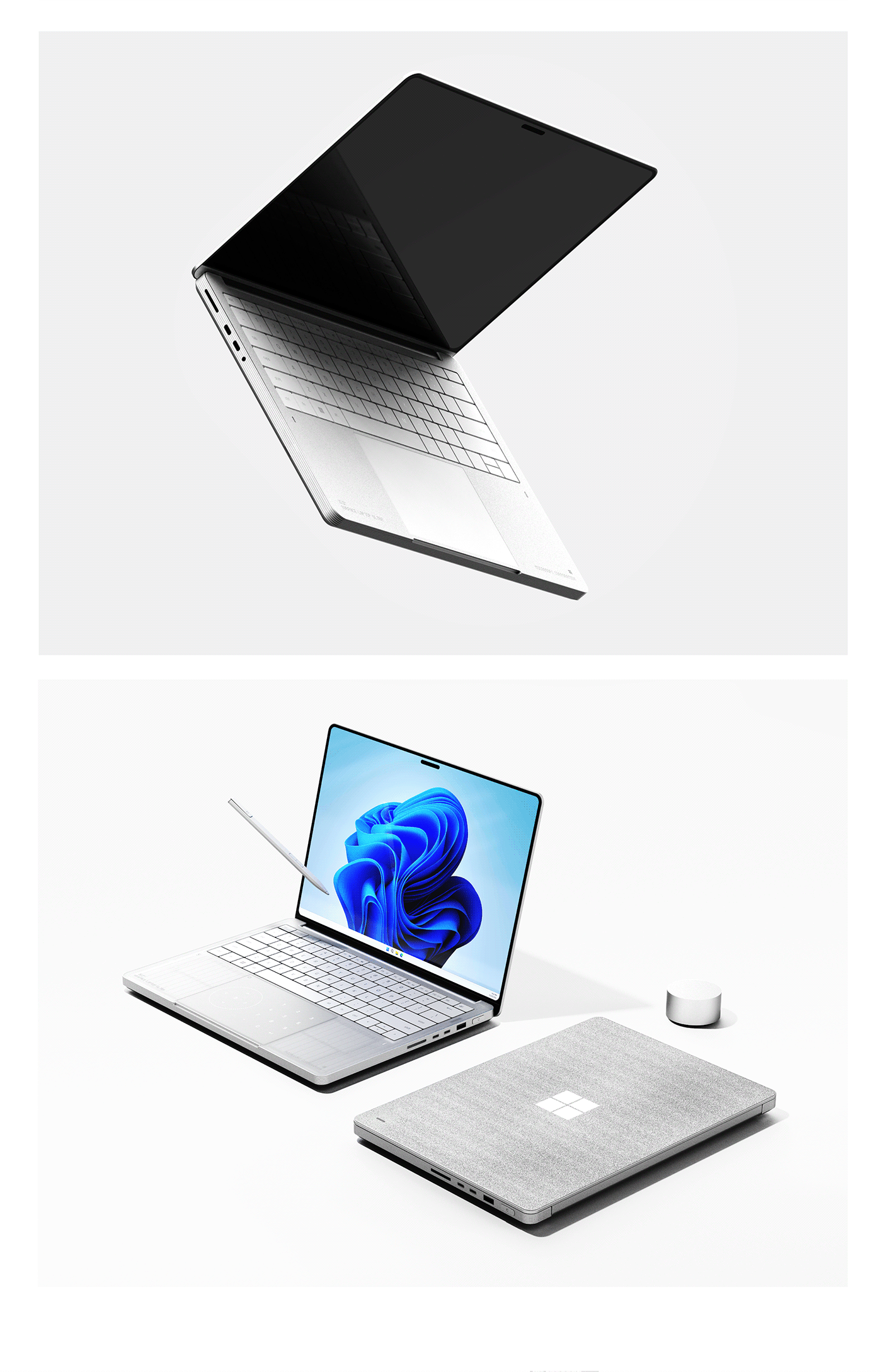Notebook computer，Surface Ultra，product design，