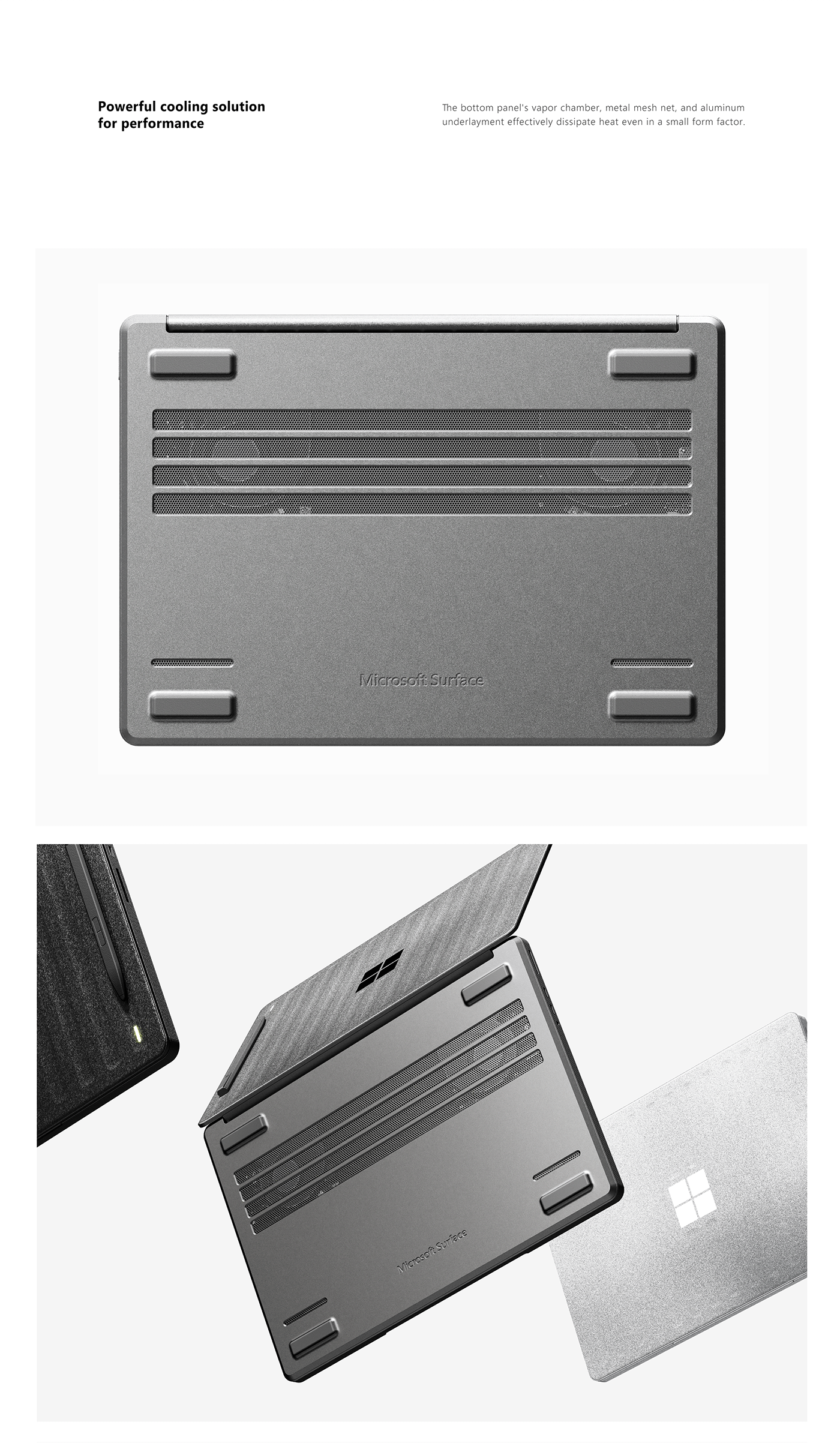 Notebook computer，Surface Ultra，product design，
