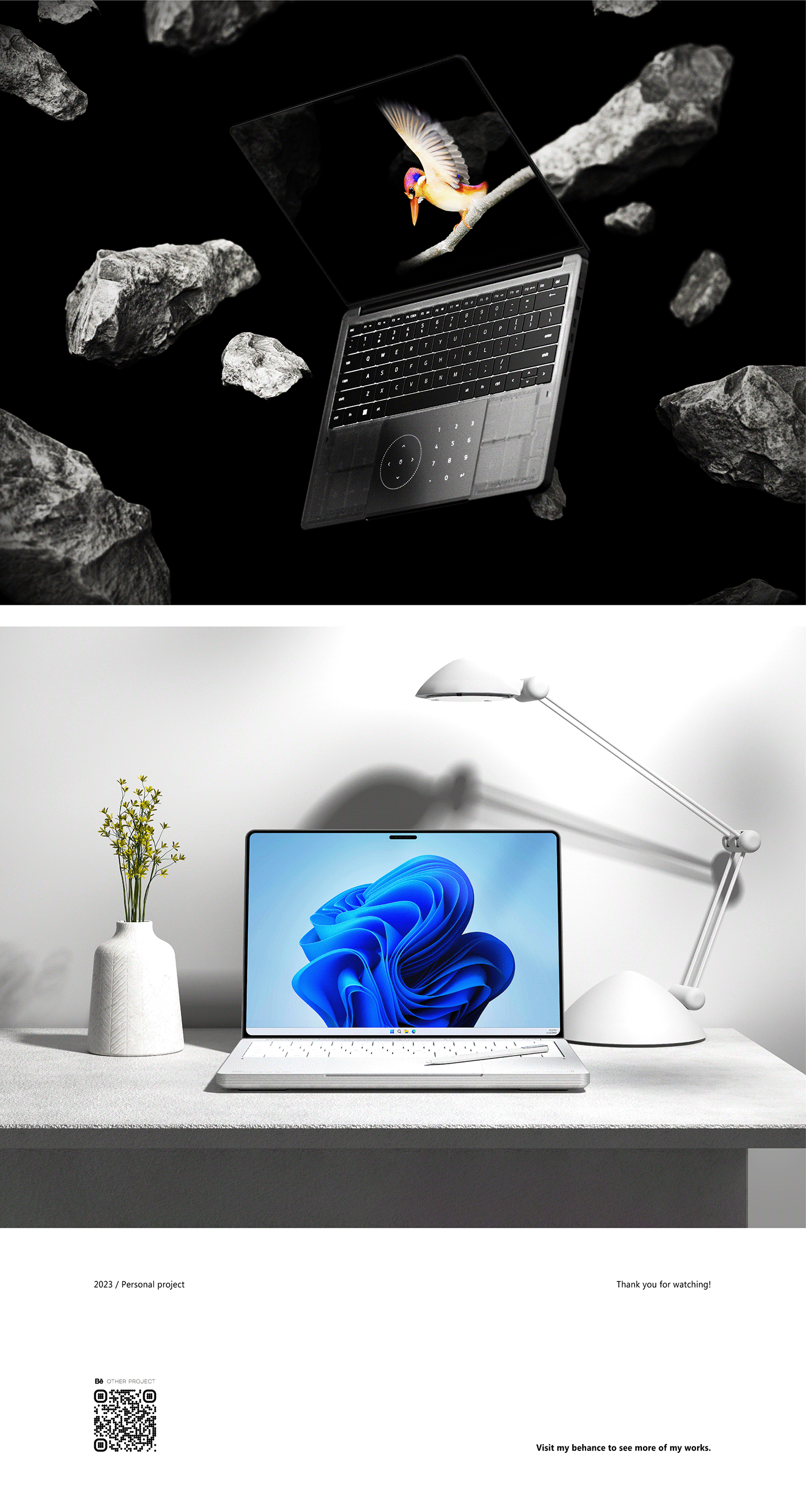 Notebook computer，Surface Ultra，product design，