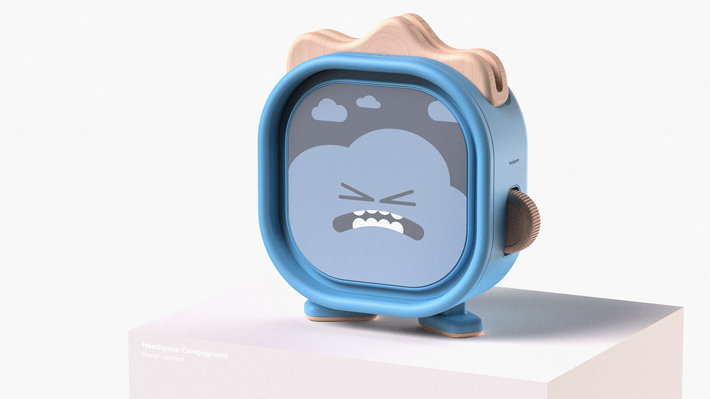 meditation，product design，mental health，conceptual design，