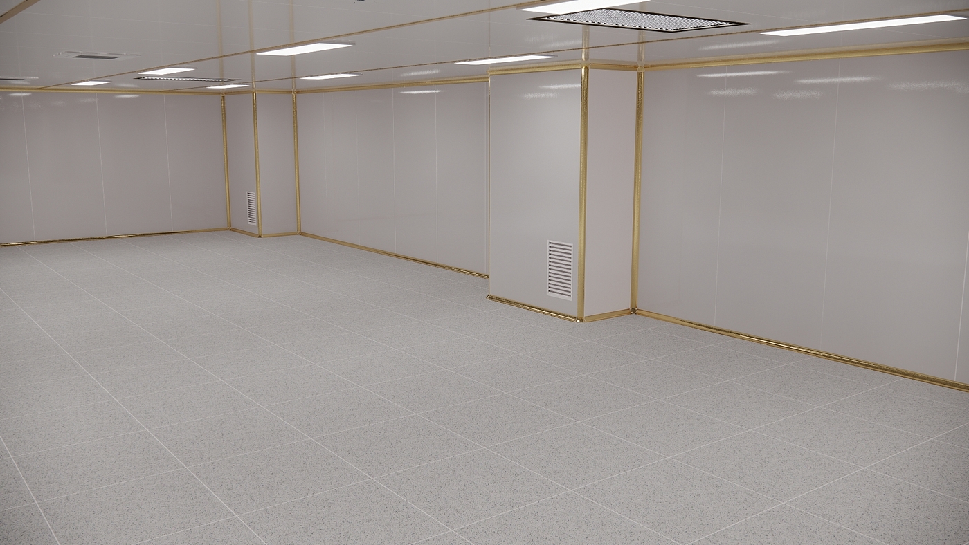 Smt, dust-free workshop, workshop decoration, 100,000 grade，