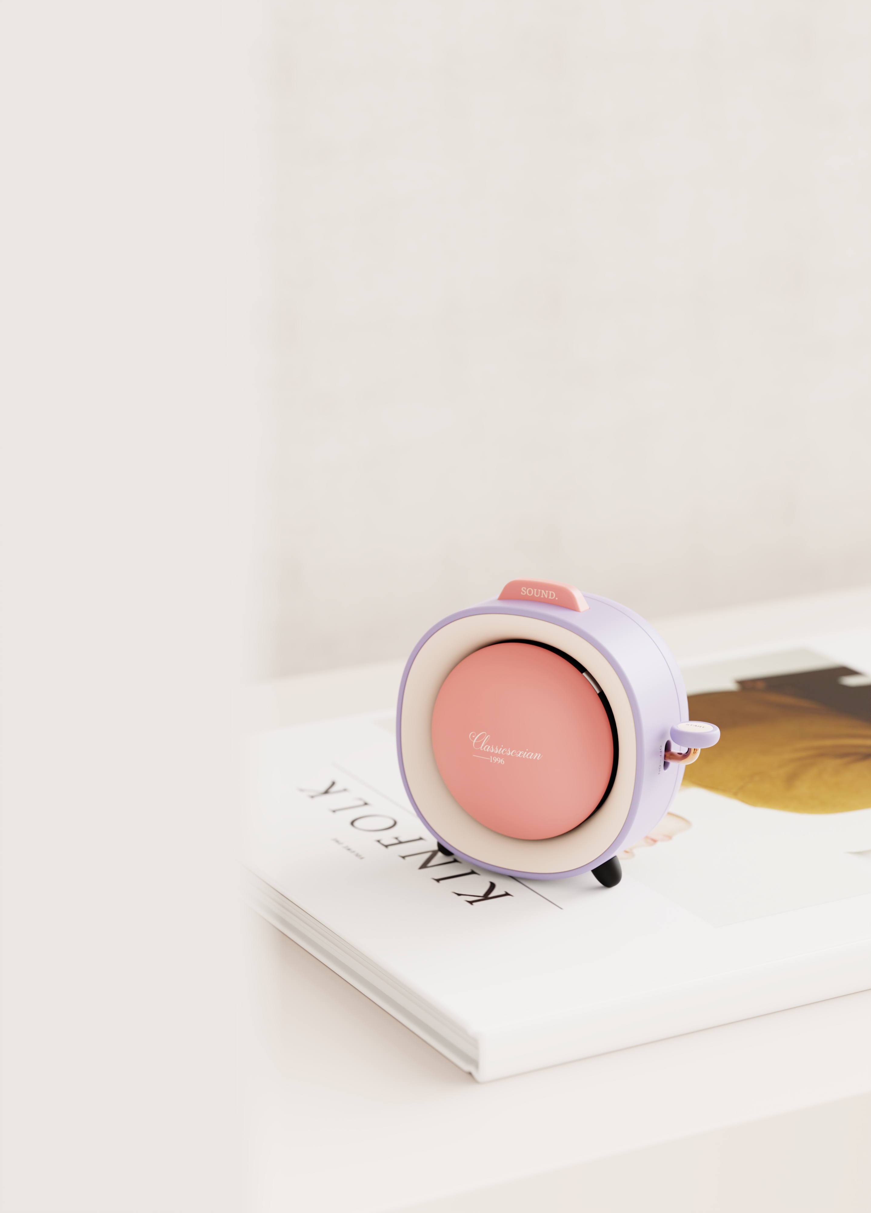 product design，Small sound design，Appearance design，Simplicity，Retro，