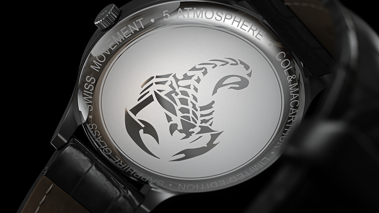 Wrist watch，product design，design，COL&MACARTHUR，surface，