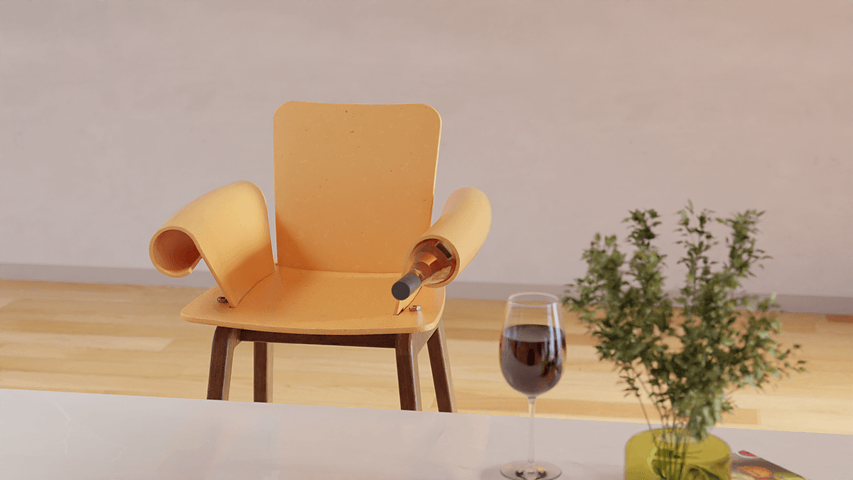 Bar chair，chair，furniture，originality，