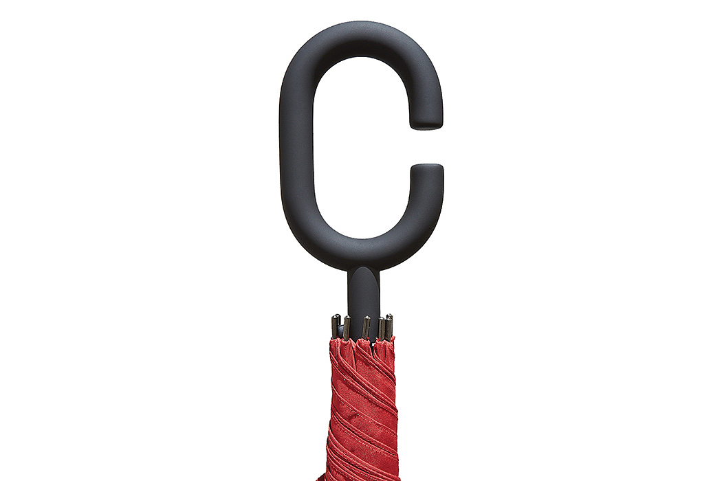 phone-brella，Umbrella，C-shaped handle，