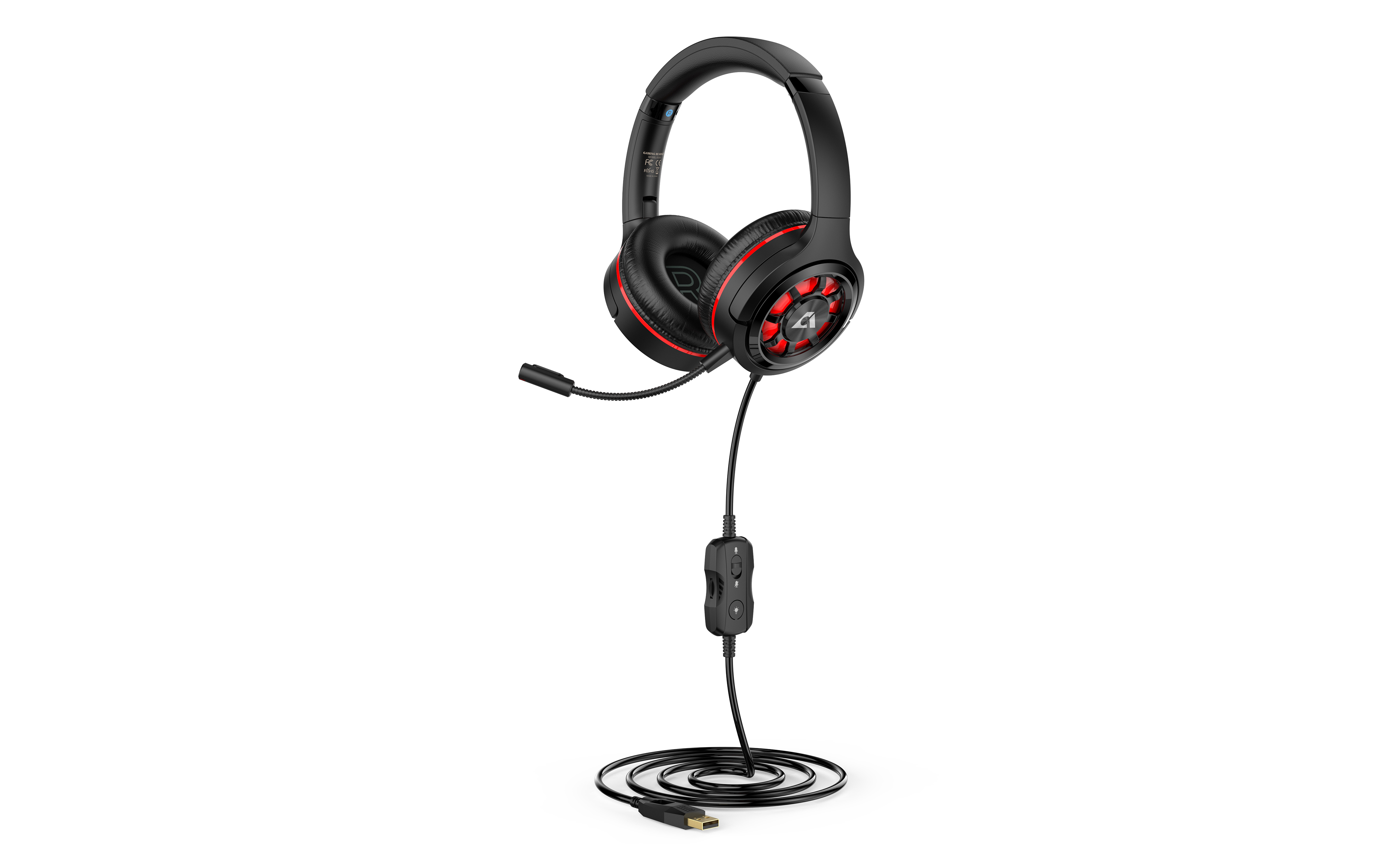 Game headset，Wired headset，Headphones，RGB，