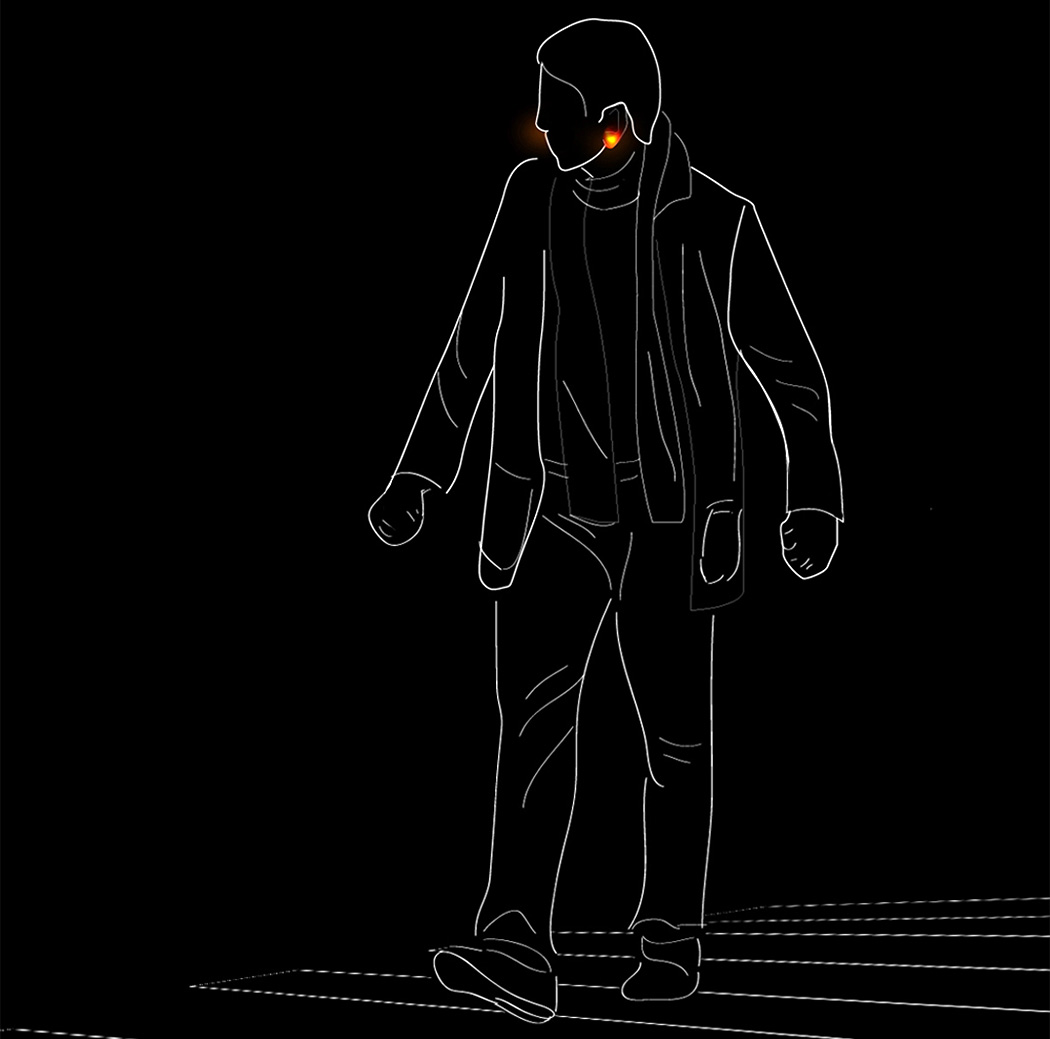 Ear Studs，led，Safety Alert ，