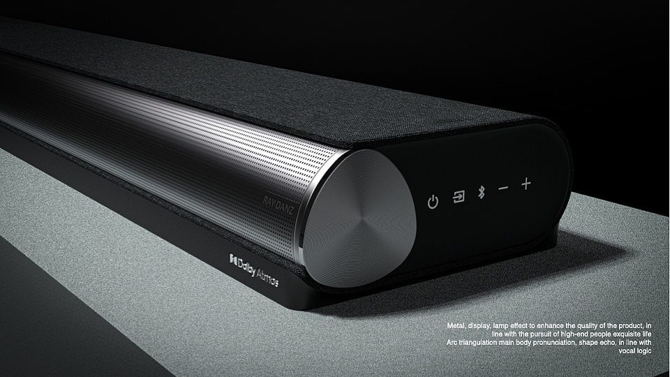 soundbar，rhino，keyshot，