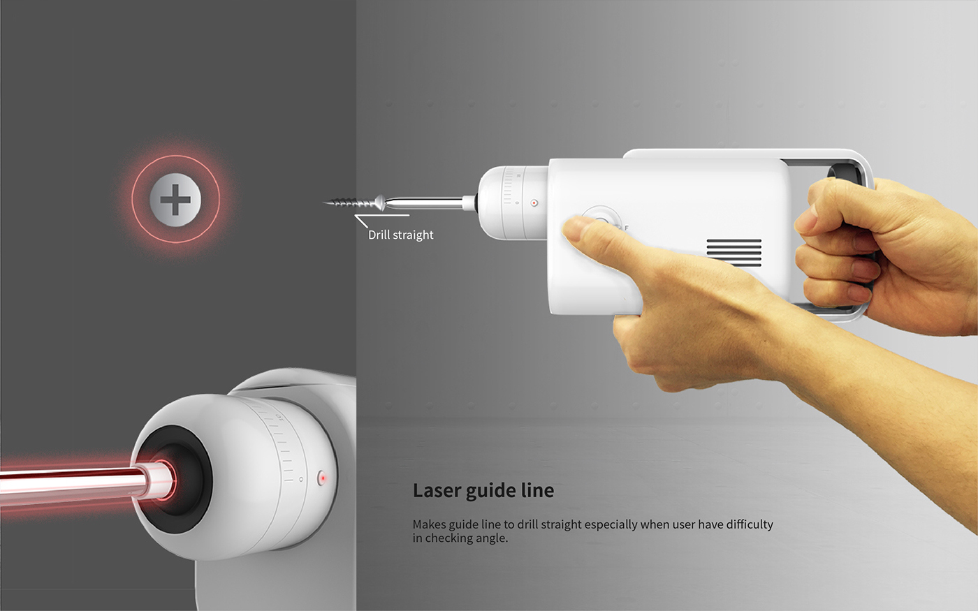 industrial design，product design，conceptual design，Hand tools，Electric drill，