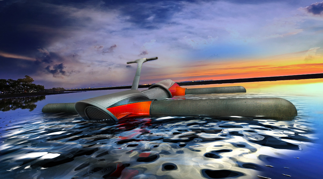 motorboat，lifesaving，inflation，fold，