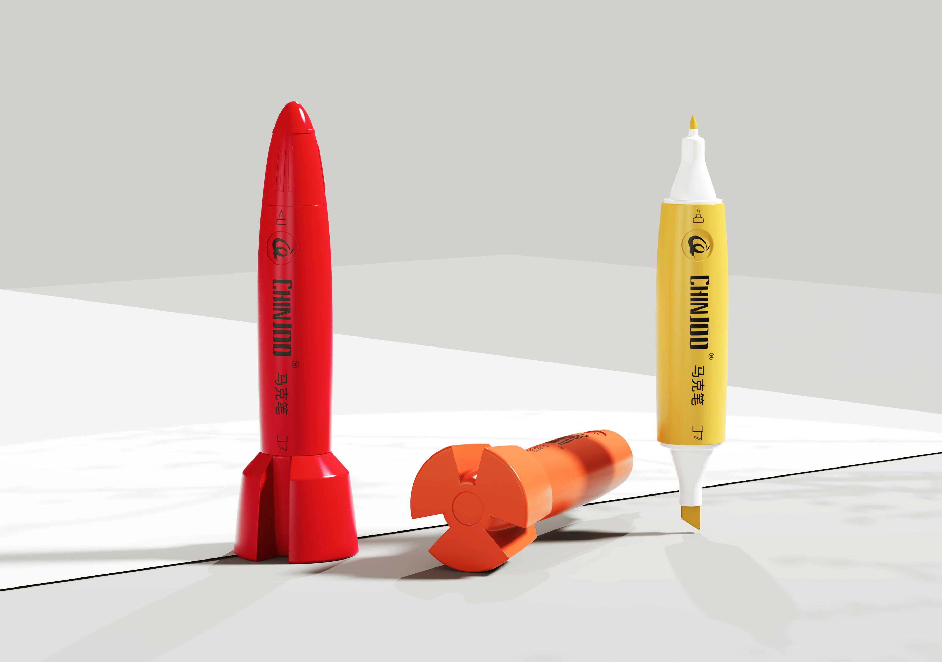 Office tools，product design，Modeling design，Render，Creative stationery，