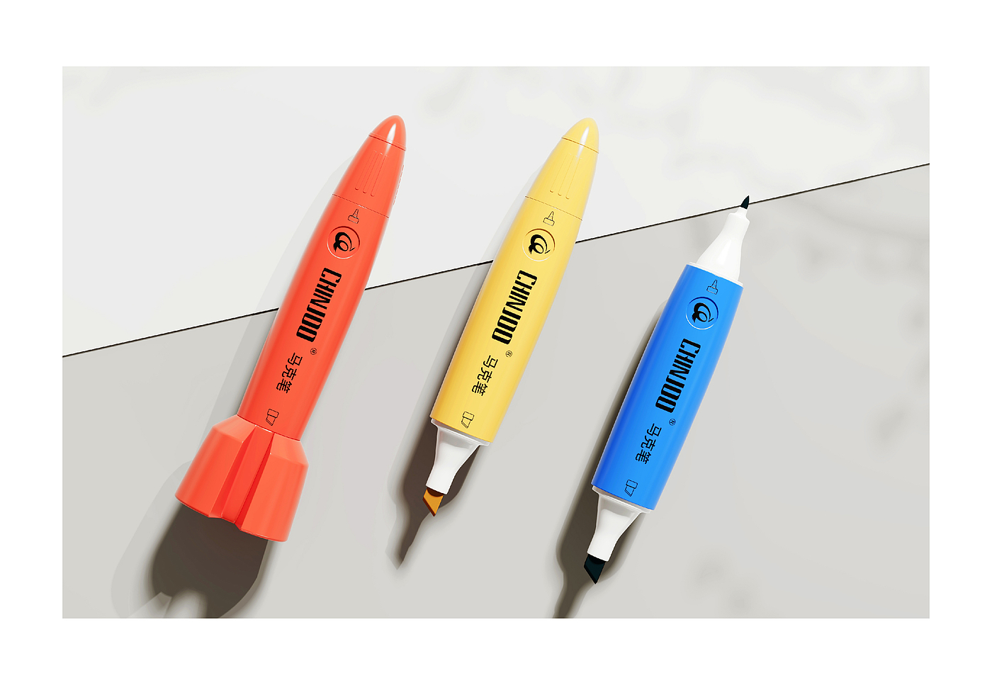 Office tools，product design，Modeling design，Render，Creative stationery，