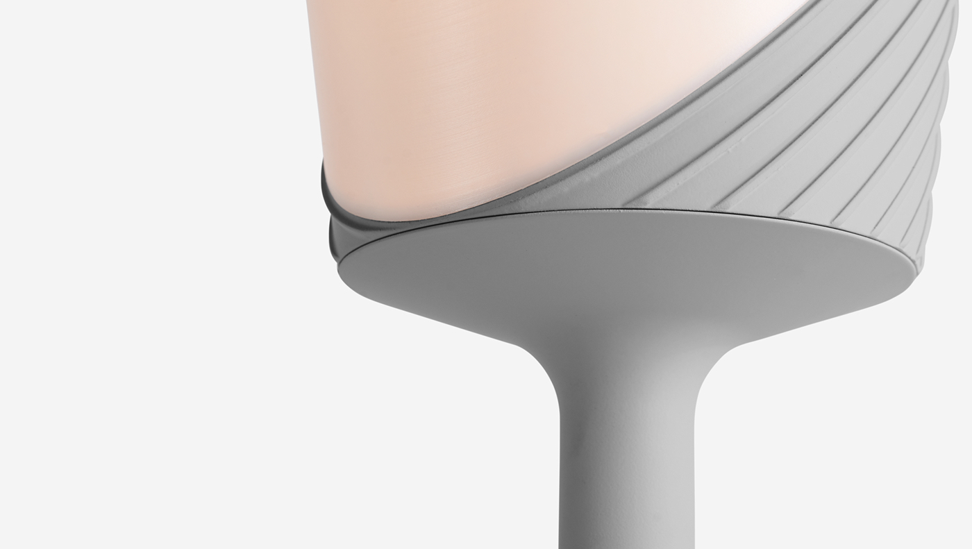 modern stylish，Black and white gray color matching，Minimalist，Warm color light source，Brain hole design，Table lamp design，Lamp design，