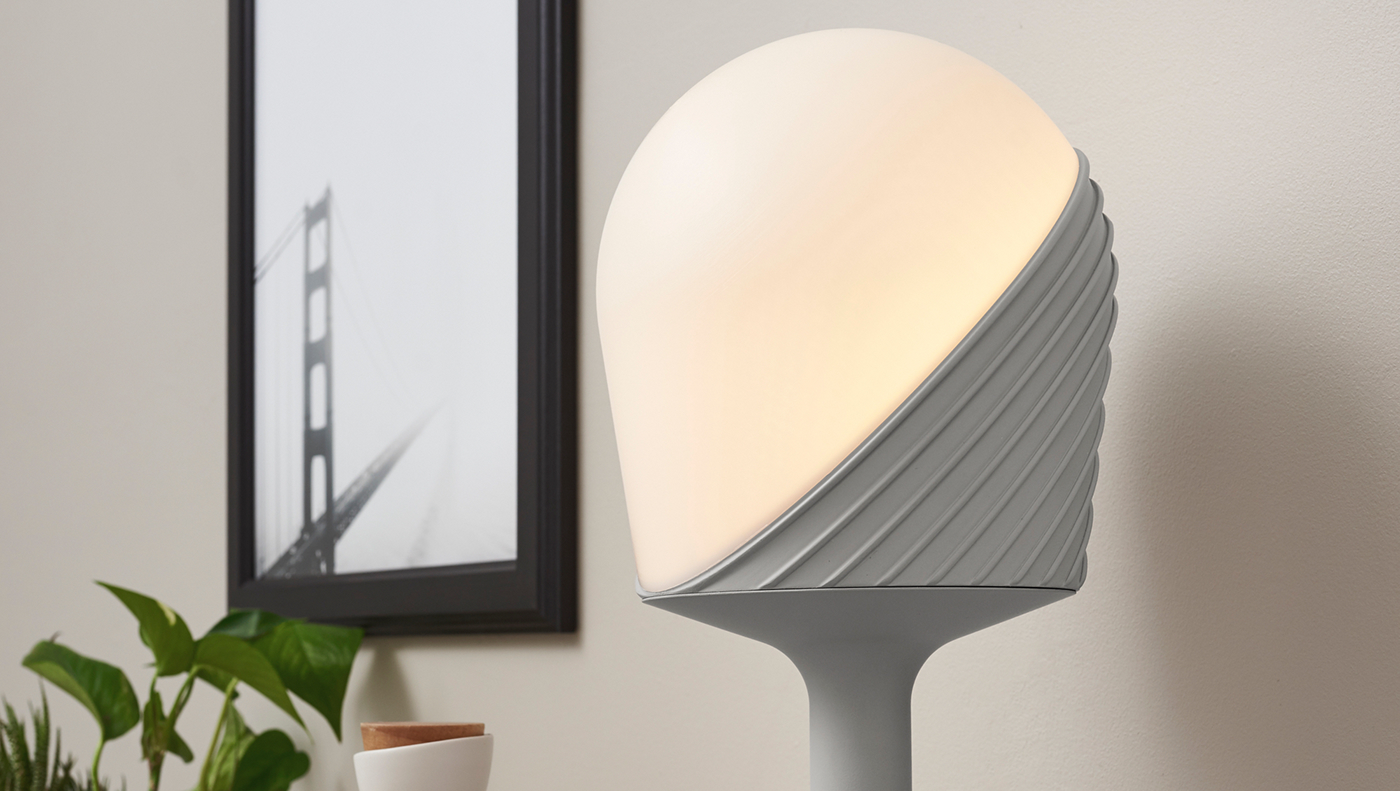 modern stylish，Black and white gray color matching，Minimalist，Warm color light source，Brain hole design，Table lamp design，Lamp design，