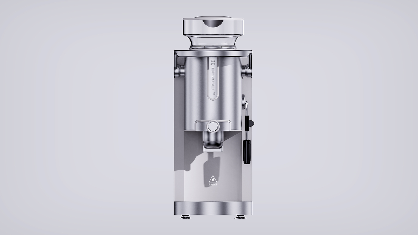 Retro，Coffee machine，Rendering learning，Modern simplicity，