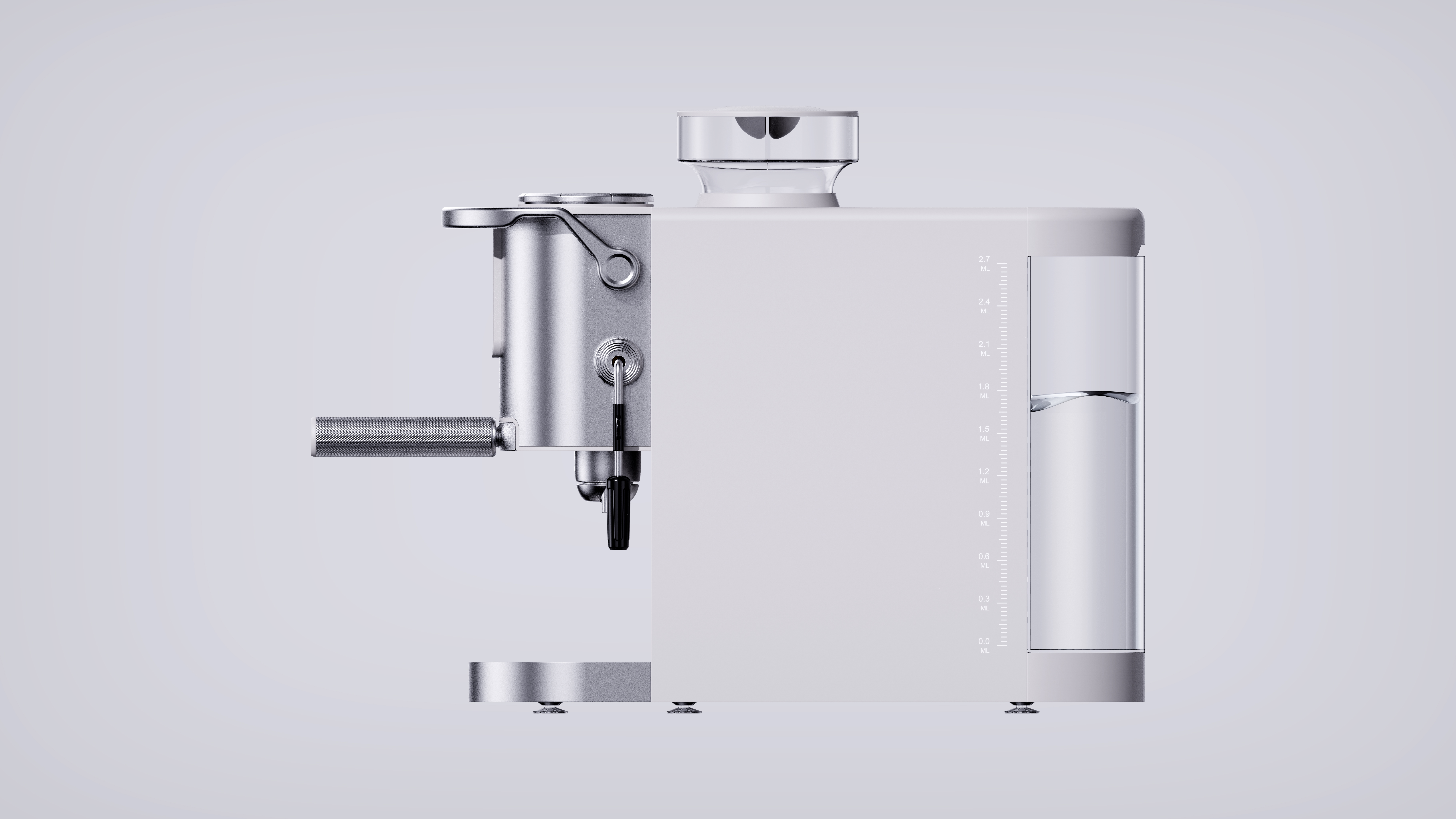 Retro，Coffee machine，Rendering learning，Modern simplicity，