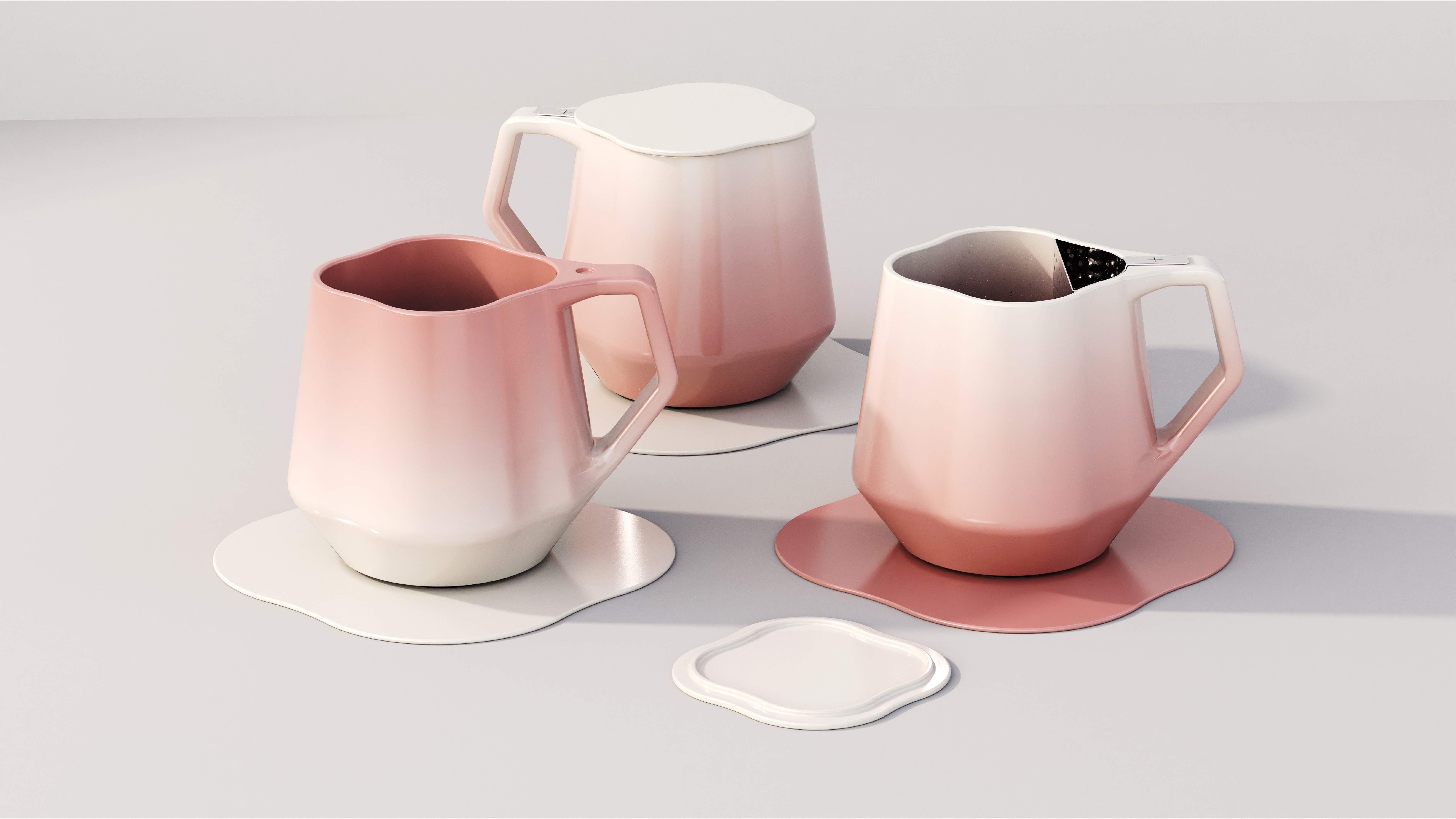 glass，product design，Modeling design，Utensils，bitter cups，