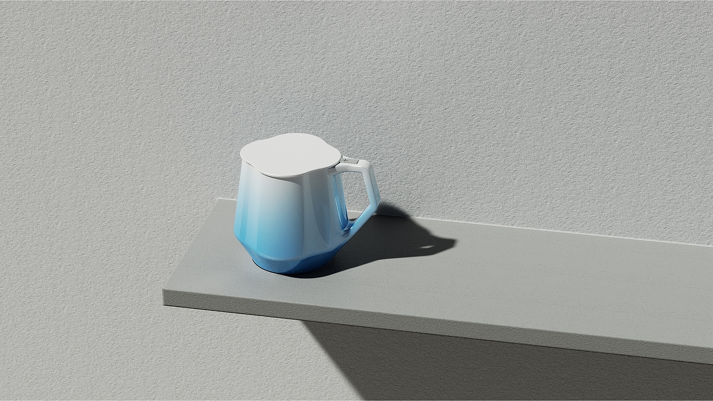 glass，product design，Modeling design，Utensils，bitter cups，
