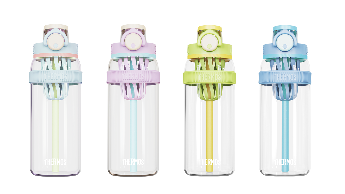 TRITAN material，Sports cup，Convenient Handle，high-capacity，Large capacity sports convenient water cup，