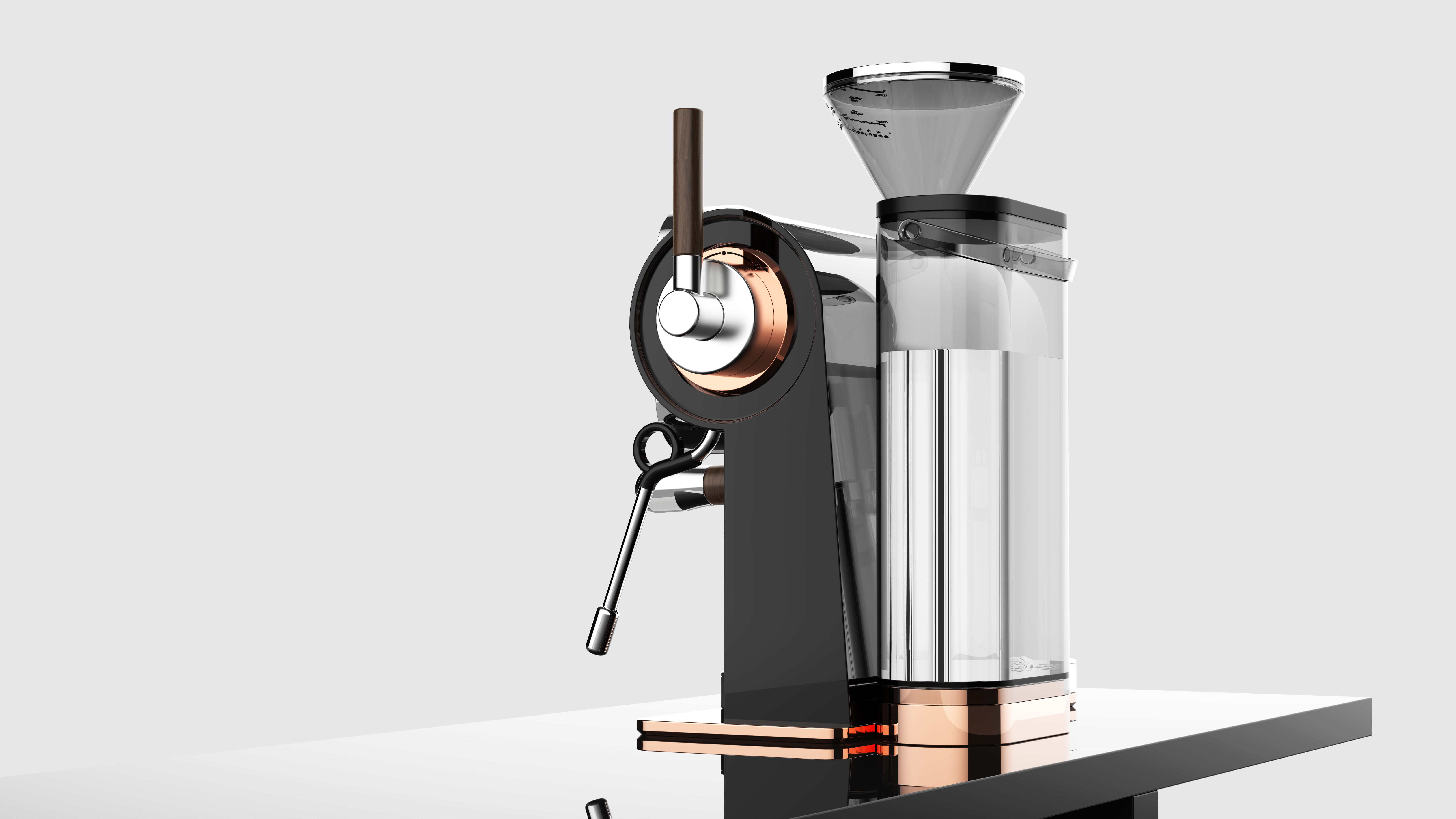 Retro，Mechanical sense，Cyberpunk，Friends of the necessary coffee machine，fashion interesting，