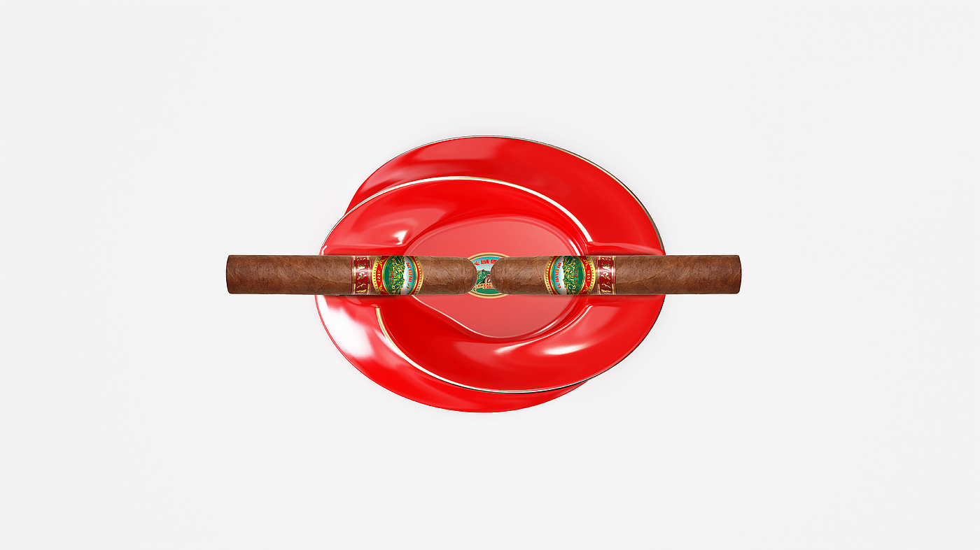 Product modeling，Cultural creation，articles for daily use，Cigar cylinder，