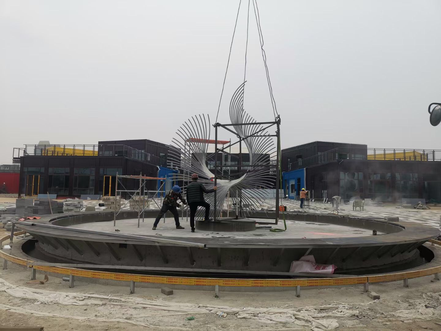 Sculpture, Architecture, Landscape，END，