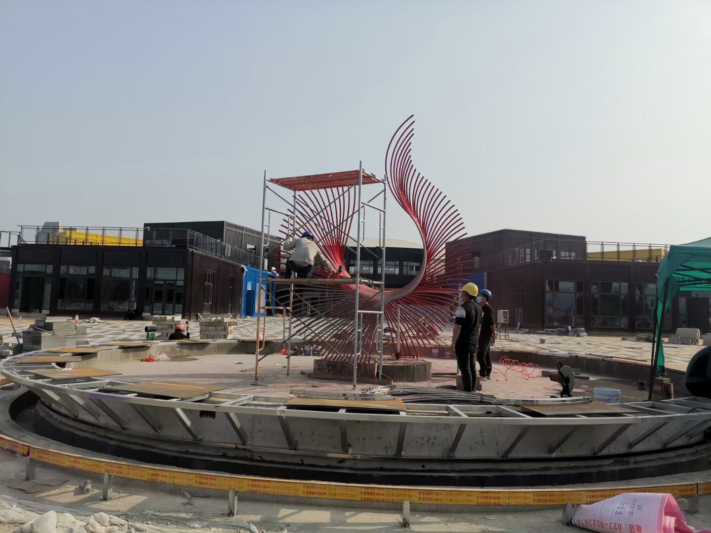 Sculpture, Architecture, Landscape，END，