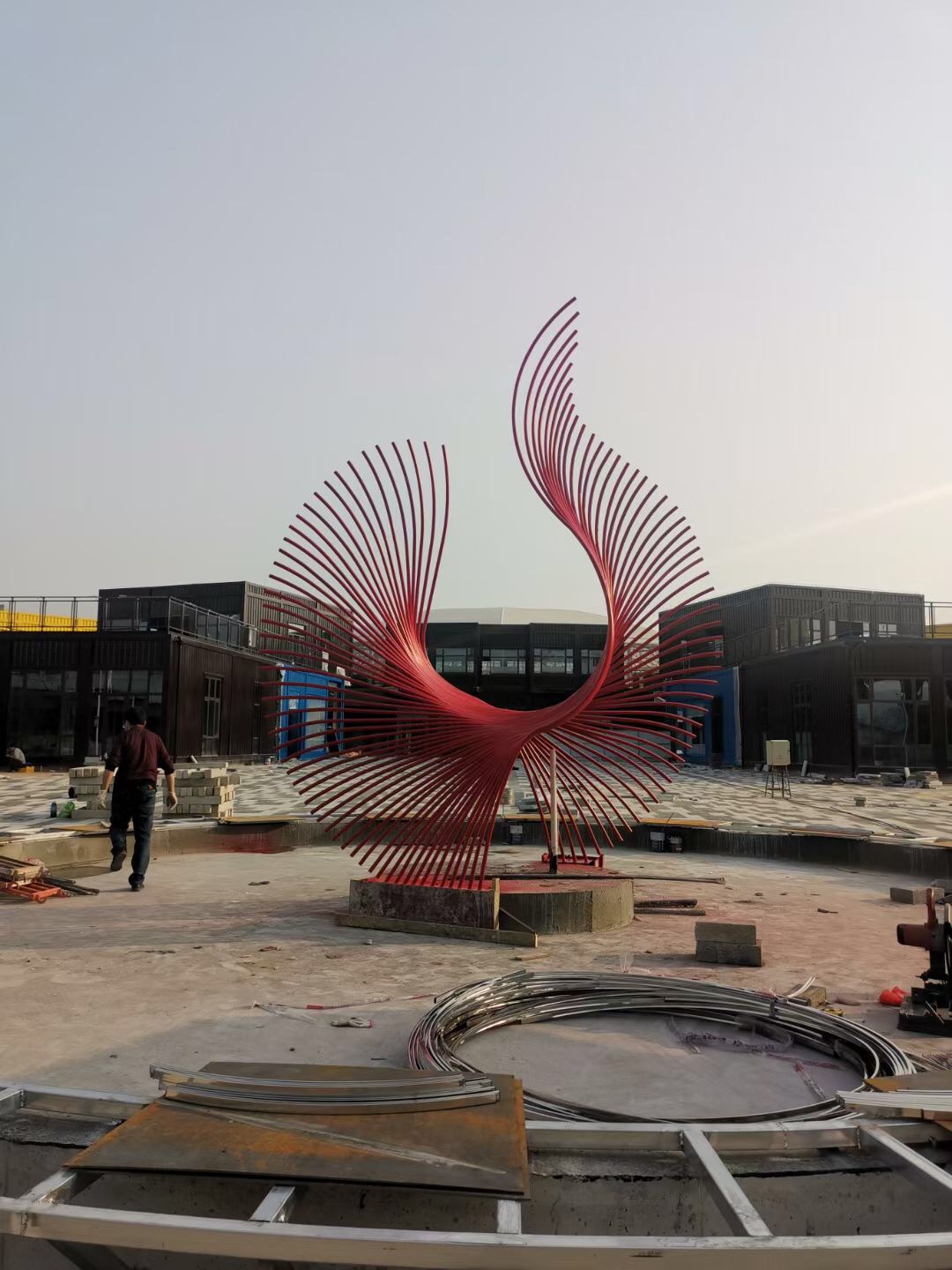 Sculpture, Architecture, Landscape，END，