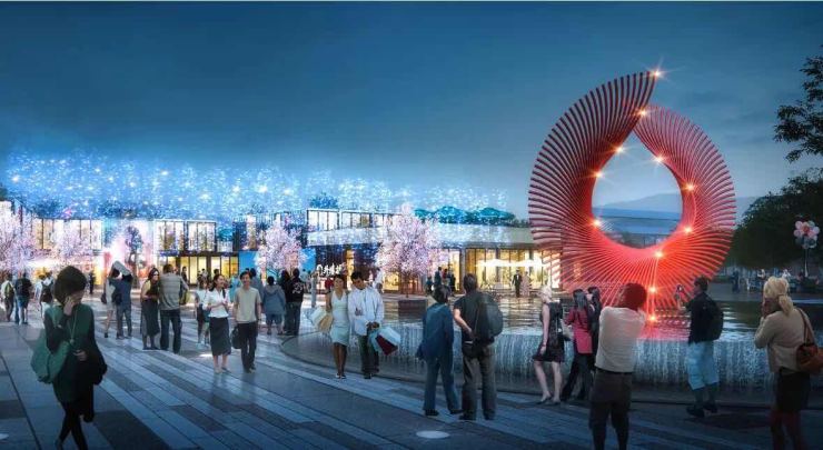 Sculpture, Architecture, Landscape，END，