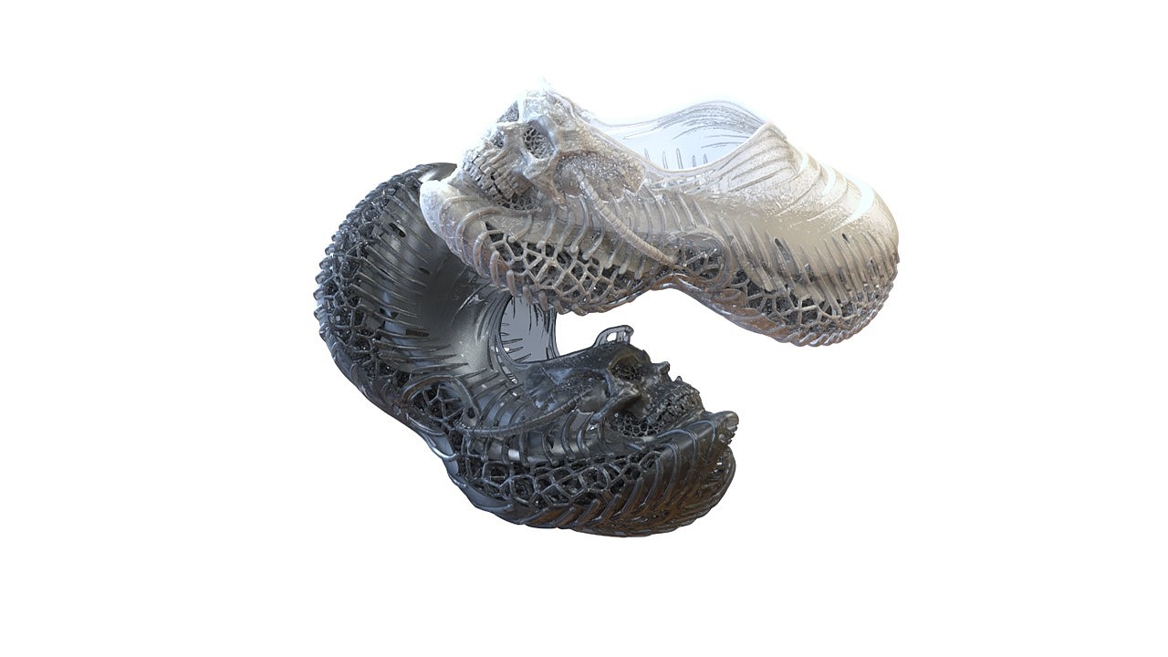 shoes，3D printing，industrial design，Model，product design，Art，