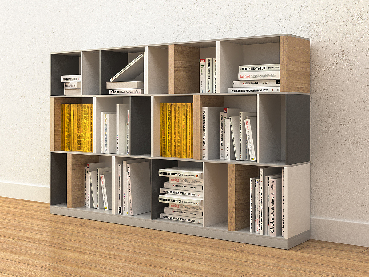 furniture，Home Furnishing，bookshelf，Bookcase，Composite material，