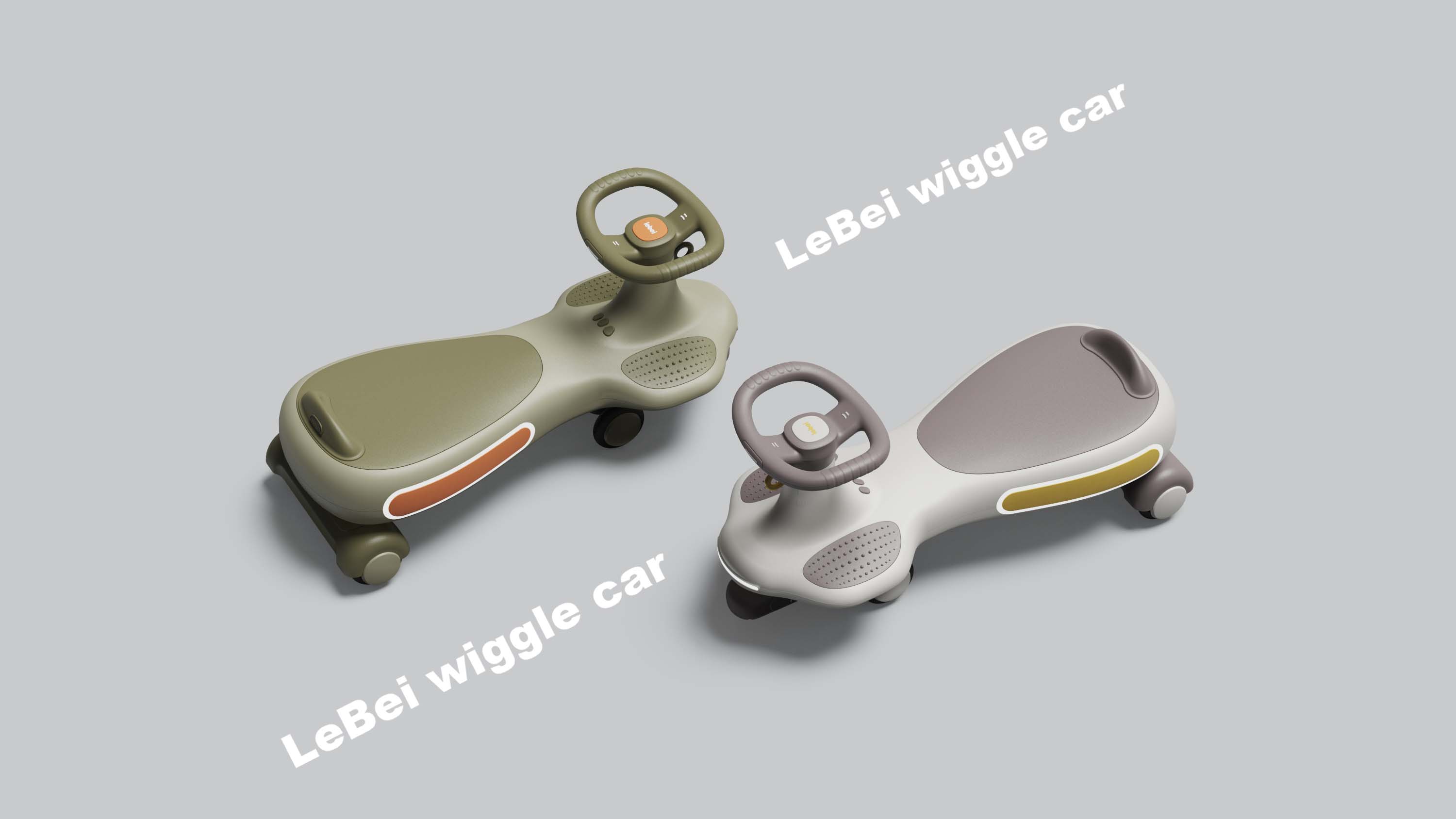 One tree industrial design，BEIE Beiyi，Le Bei，Toy stroller，