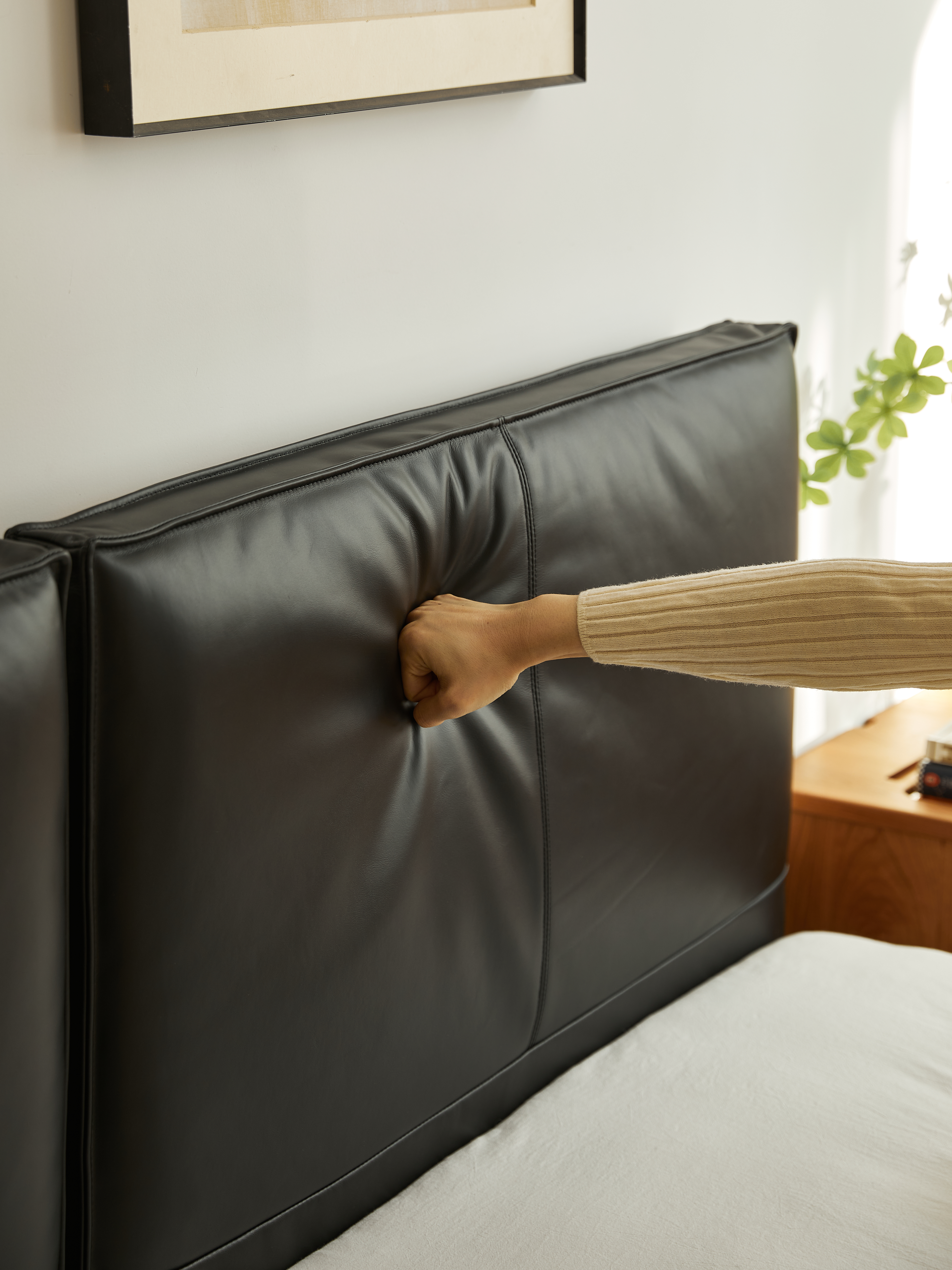 Home design，Solid wood furniture，Solid wood bed，Design，