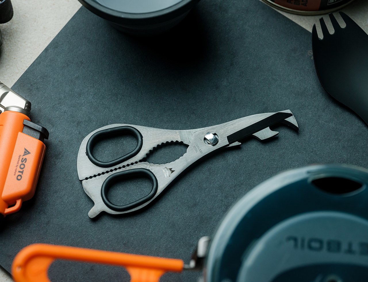 multi-function，scissors，Utilization，Bottle opener，