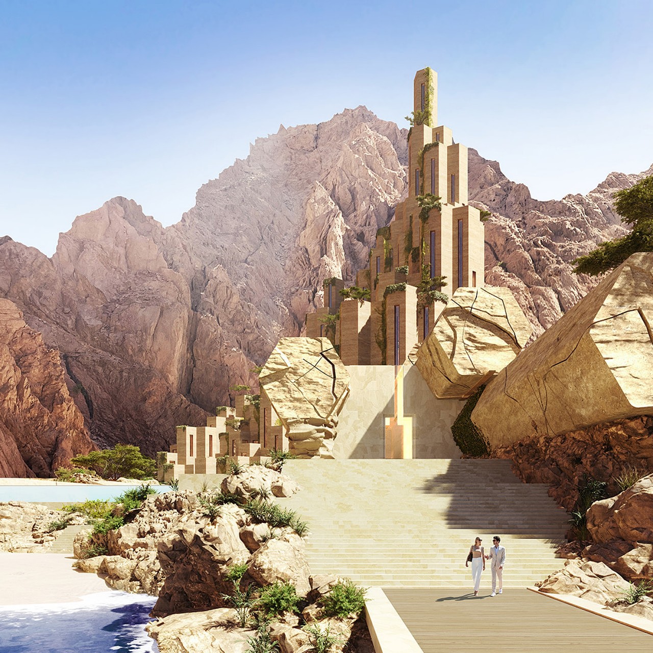 hotel，Architecture，environmental design，Resort Hotel，Architectural design，Design，