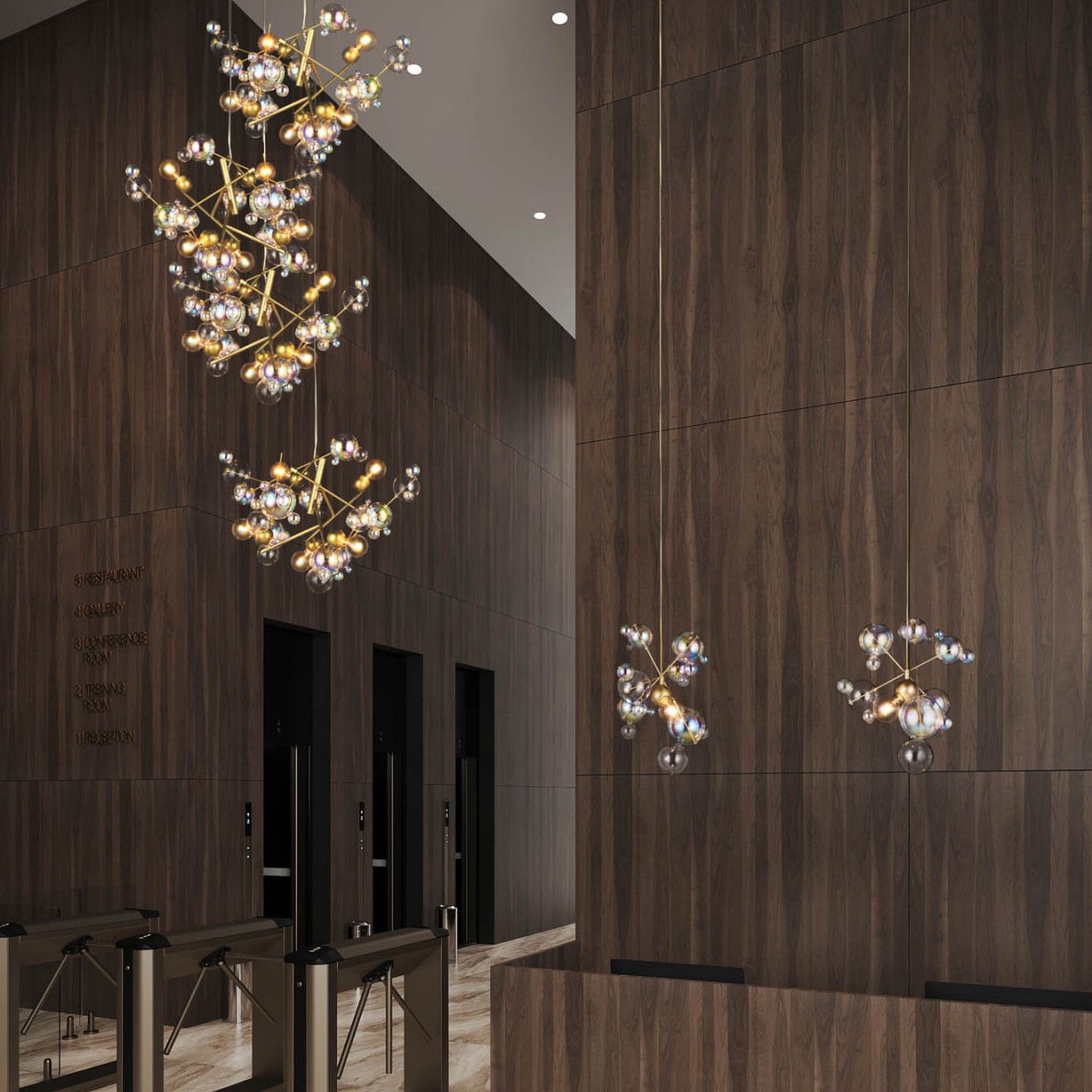 a chandelier，Bubble chandelier，product design，industrial design，product，lamp，