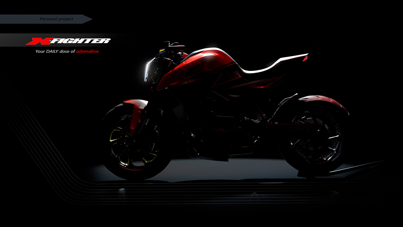 vehicle，automobile，X-Fighter，